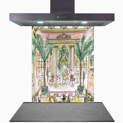 Afternoon Tea at The Ritz Glass Kitchen Splashback