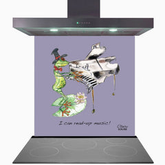 Piano Glass Kitchen Splashback