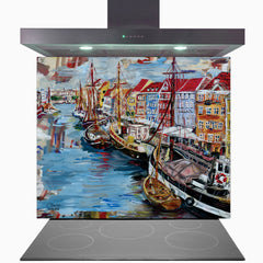 Copenhagen Glass Kitchen Splashback