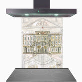 Buckingham Palace Glass Kitchen Splashback