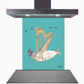 Harp Glass Kitchen Splashback