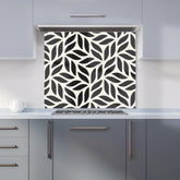 Modern Stylish Abstract Texture Kitchen Splashback