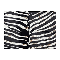 Zebra Pattern Glass Chopping Board
