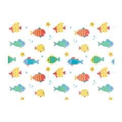 Swimming Fish Glass Chopping Board
