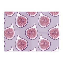 Modern Fig Pattern Glass Chopping Board
