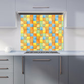 Baby Watercolour Blanket Pattern Kitchen Splashback