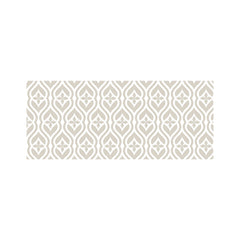 Abstract Ornament Pattern Glass Bathroom Splashback