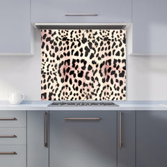 Leopard Hide Kitchen Splashback