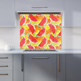 Melon Print Kitchen Splashback