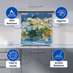 Positano, Amalfi Coast Kitchen Splashback
