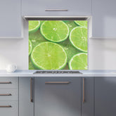 Fresh Limes Kitchen Splashback