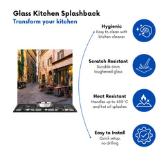 Cozy Rome Street Kitchen Splashback