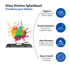 Paint Splash! Kitchen Splashback