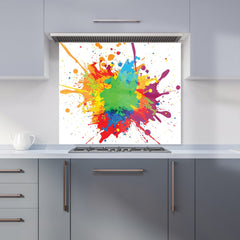 Paint Splash! Kitchen Splashback