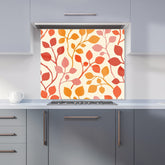 Colorful Autumn Leaves Kitchen Splashback
