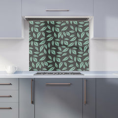 Delicate Leaf Kitchen Splashback