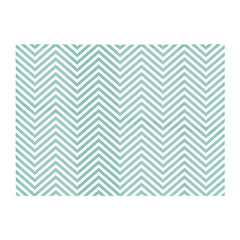 Geometric Chevron Pattern Glass Chopping Board