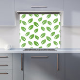 Leaves Pattern Kitchen Splashback