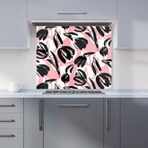 Nature Flat Spring Flower Motif Kitchen Splashback