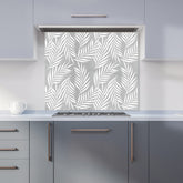 Palm Tree Leaves Kitchen Splashback