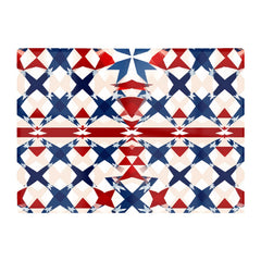 American Flag Abstract Pattern Glass Chopping Board