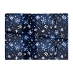 Dreamy And Magical Snowflake Glass Chopping Board