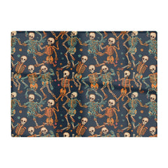 Dancing Skeletons Glass Chopping Board