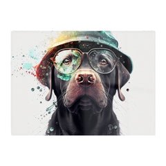 Splashart Labrador Retriever Dog Chopping Board