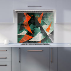 Curved Geometry Kitchen Splashback