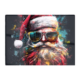 Splashart Santa Claus In Glasses Chopping Board