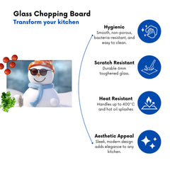 Smily Snowman Chopping Board