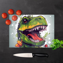 Laughing T Rex Chopping Board