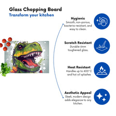 Laughing T Rex Chopping Board