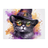 Splashart Longhaired Witches Cat Chopping Board