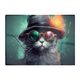 Fiery Cat In A Hat Chopping Board