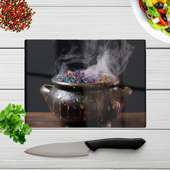 Contemporary Bubbling Cauldron Chopping Board