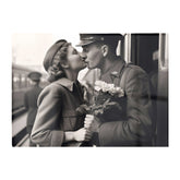 A Kiss Goodbye Chopping Board