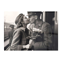 A Kiss Goodbye Chopping Board