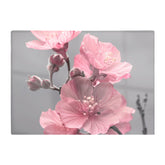 Delicate Pink Flowers Chopping Board