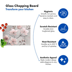 Delicate Spring Blossom Chopping Board