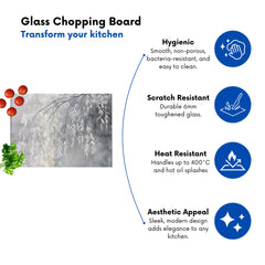 Wintery Tree Chopping Board