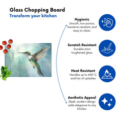 Hummingbird In A Beautiful Sky Chopping Board
