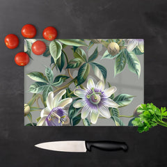 Passion Flowers Chopping Board