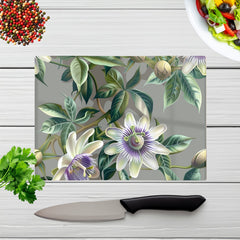Passion Flowers Chopping Board