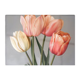 Spring Tulips Chopping Board