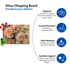 Vintage Roses Chopping Board
