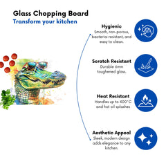 Cool Crocodile Chopping Board