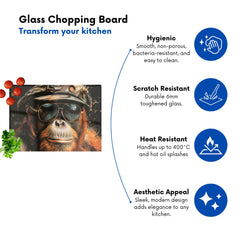 Cool Orangutan Chopping Board