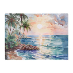 A Peaceful Beach Chopping Board