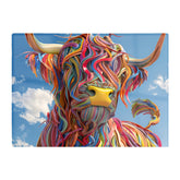 Twisted Colors Of The Bull Chopping Board